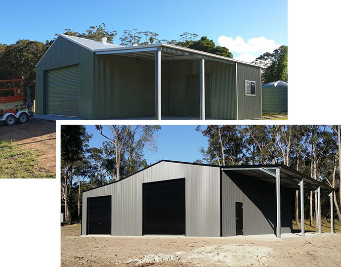 Versatile Functional Sheds with Carports Desktop
