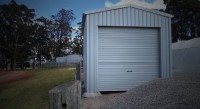 Zinc single garage