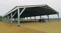 arena horse riding cover zincalume