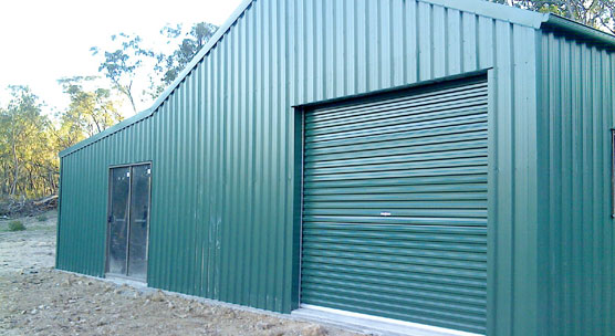 beechworth garage with lean to