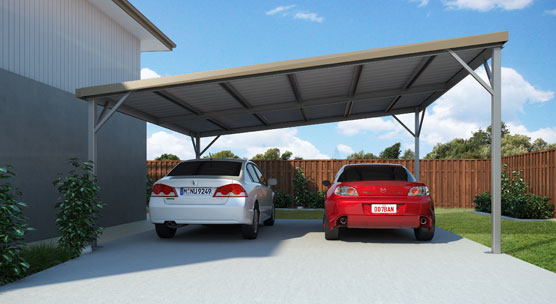 carport double bay skillion