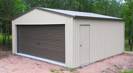 residential 1 double garage large roller door
