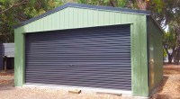residential 1 large double door garage