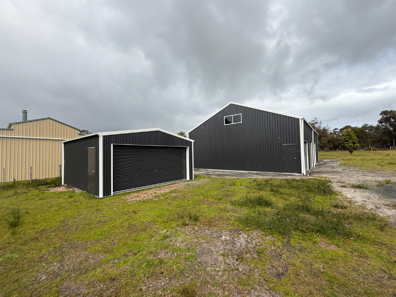 North West Tassie Dual Shed Upgrade 2