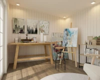 Shed Interior She Shed Skillion Interior min