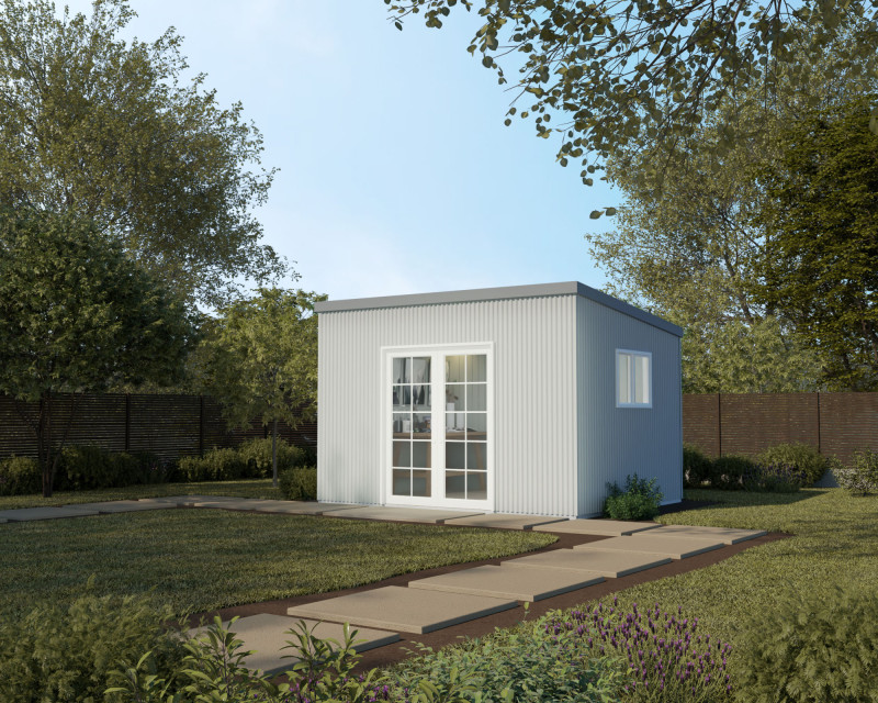 Shed Exterior Shed Shed Skillion Coro Profile v2